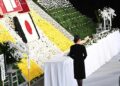PM Modi pays floral tribute to former Japanese PM Shinzo Abe at his state funeral in Tokyo