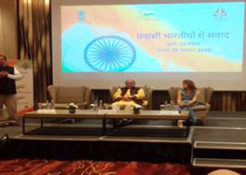 Union Minister Narendra Singh Tomar meets Indian Diaspora in Bali, Indonesia