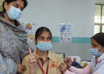 Covid19: Over 4.11 Cr 1st dose vaccines administered for age group 12-14 years