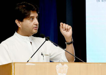 Jyotiraditya M Scindia chairs the Chintan Shivir organised by the Ministry of Civil Aviation 