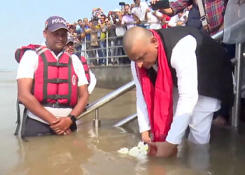 Mulayam Singh’s ashes immersed in Ganga in Haridwar