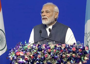 PM Modi addresses 90th Interpol General Assembly in Pragati Maidan, New Delhi