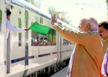 PM Modi flags off Vande Bharat Express from Himachal Pradesh’s Una