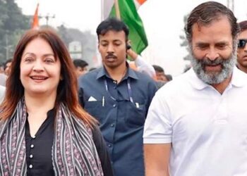 Pooja Bhatt joins Rahul Gandhi in ‘Bharat Jodo Yatra’