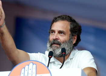Gujarat Assembly Polls: Rahul Gandhi addresses a rally in Rajkot