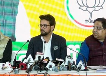 Delhi Civic Body Polls: Anurag Thakur calls AAP a “Party Of Thugs”