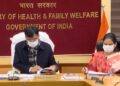 Union Health Minister Mansukh Mandviya chairs meeting in New Delhi to review Covid-19 situation in India