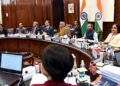 Union Finance Minister Nirmala Sitharaman chairs 48th Meeting of the GST Council via virtual mode in New Delhi