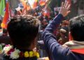 Delhi MCD Elections 2022: Union Minister Piyush Goyal holds roadshow in Mandawali area