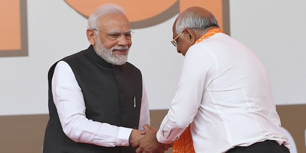 PM Modi congratulates Shri Bhupendrabhai Patel on taking oath as CM of Gujarat