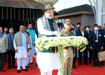Union Home Minister Amit Shah launches 21 development projects worth 1,311 crore rupees in Manipur