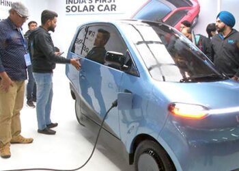 India’s first solar car debuts at Auto Expo 2023