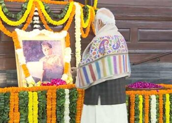 PM Modi pays tribute to Netaji Subhas Chandra Bose in Parliament