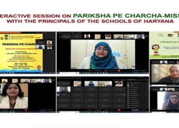 National Museum of Natural History holds Pariksha Pe Charcha-Mission LiFE session with School Principals of Haryana state
