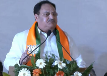 Karnatak:  BJP synonymous with development, Congress means destruction,  J P Nadda In Tumakuru