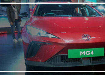 Auto Expo 2023: MG 4 EV hatchback showcased in India