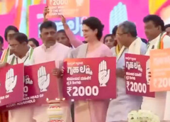 Karnataka Polls: Priyanka Gandhi’s ₹ 2,000 month promise for housewives