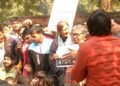 Wrestler Bajrang Punia asks Brinda Karat to leave stage at protest stage