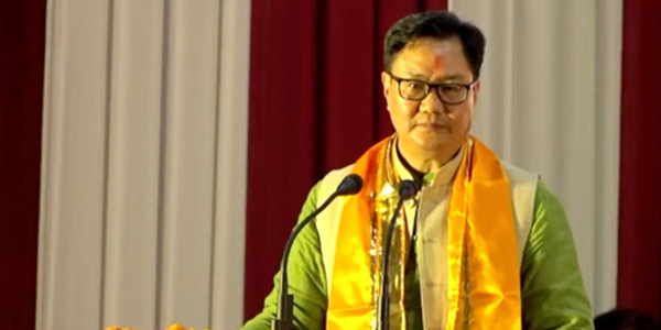 Govt constantly working to develop dynamic legal system in country, says Union Minister Kiren Rijiju