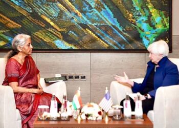 FM Nirmala Sitharaman meets US Treasury Secretary Jenet L Yellen in Bengaluru; Exchange views on G20 Finance Track priorities under India’s G20 Presidency