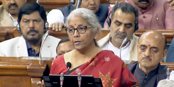FM, Nirmala Sitharaman presents Union Budget for 2023-24 in Parliament