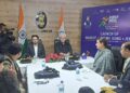 Anurag Singh Thakur along with LG J&K launches 3rd Khelo India Winter Games Mascot, Theme Song and Jersey
