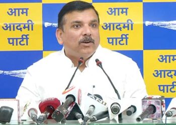Sanjay Singh attacks BJP over Adani row