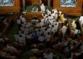 Lok Sabha adjourned amid logjam, slogan against Rahul Gandhi