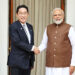 PM Modi holds delegation level talks with his Japanese counterpart Fumio Kishida in New Delhi