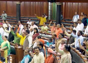 Delhi: Both Houses of Parliament adjourned for the day