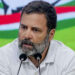 Rahul Gandhi briefs media, first since his disqualification as MP