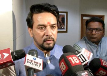 Congress leading the gang of corrupt: Anurag Thakur on opposition’s protest