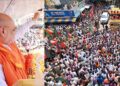 Karnataka Polls: Union Home Minister Amit Shah holds roadshow in Chamarajanagar