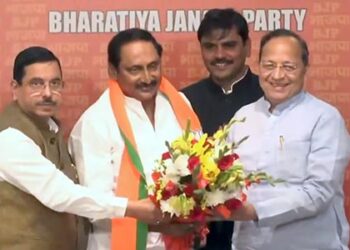 Former Andhra Pradesh CM Kiran Kumar Reddy joins BJP after leaving Congress
