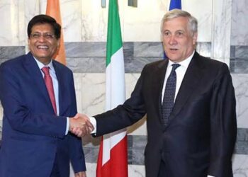 Piyush Goyal meets Italy’s Deputy Prime Minister & Foreign Minister Mr. Antonio Tajani