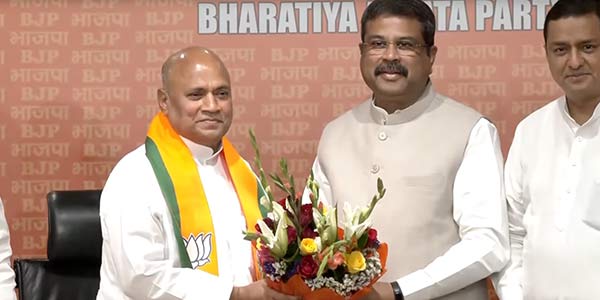 New Delhi: Former JDU leader RCP Singh joins BJP