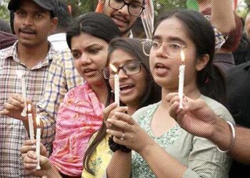 Protesting Wrestlers hold candlelight march to Delhi’s India Gate