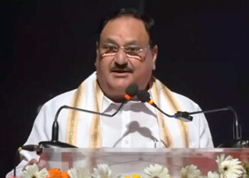 Maharashtra: JP Nadda motivates youths during ‘Yuva Samvad’