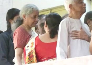 Karnataka Assembly Elections: FM Nirmala Sitharaman casts her vote in Bengaluru