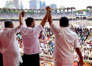 5 guarantees will become a law after 1st cabinet meeting today: Rahul Gandhi