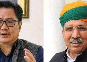 Arjun Ram Meghwal appointed as new Law and Justice Minister; Kiren Rijiju assigned Ministry of Earth Sciences