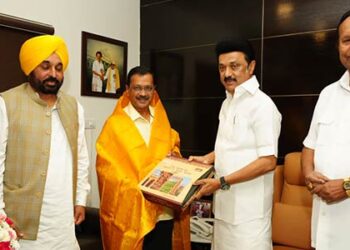 AAP gets MK Stalin’s support in Delhi govt vs Centre ordinance row