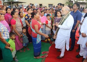 Govt committed to restoring peace in Manipur, ensuring return of displaced people, says HM Amit Shah