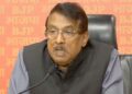 Tamil Nadu BJP’s SG Suryah arrested; BJP ‘s dig at CM Stalin