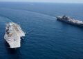Combined Operations Of INS Vikramaditya And INS Vikrant