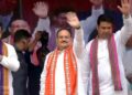 JP Nadda lashes out at Congress in Tripura, says- ‘Congress Ka Matlab Corruption’