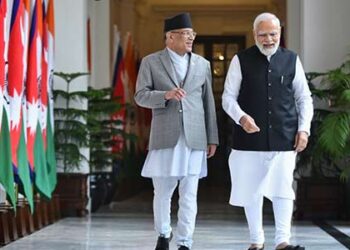 PM Modi holds bilateral talks with PM Prachanda of Nepal