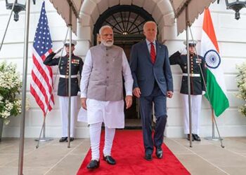 US and India announce defence and technology deals during visit by PM Modi