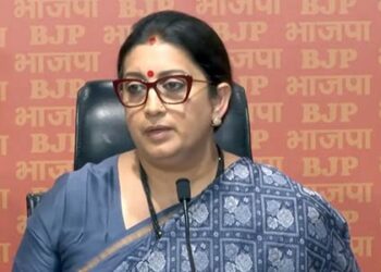 Smriti Irani addresses media on 9 years of Modi govt