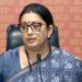 Smriti Irani addresses media on 9 years of Modi govt